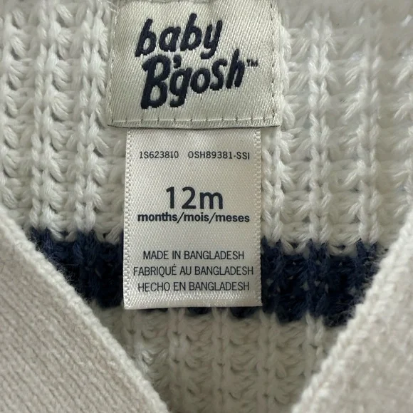 Classic Navy and White Striped Turtleneck Sweater - Picture 3 of 3